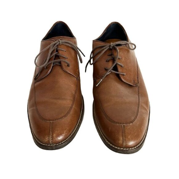 Cole Haan Lenox Hill Split Oxford in British Tan C11629 - Picture 2 of 6